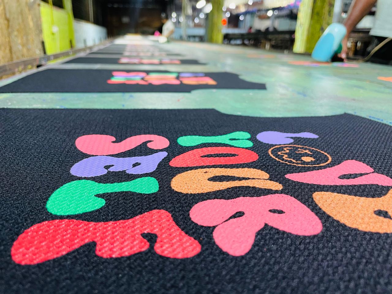 Finished products ready for delivery at K & K Advertising